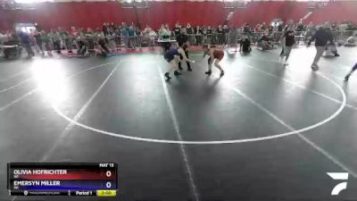 144 lbs Round 4 - Olivia Hofrichter, WI vs Emersyn Miller, WI