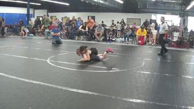 70 lbs Quarterfinal - Ruby Runyon, Nitro vs Camden Poole, Donahue