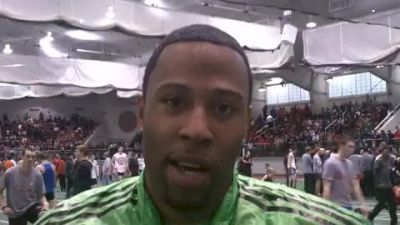 Tevan Everett 2nd in 800 in 147, Continues to PR Indoors 2012 BU Valentine