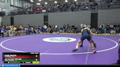 152 lbs 2nd Wrestleback (8 Team) - Keywuan Taylor, Perry Meridian vs Gabe Bragg, Cathedral