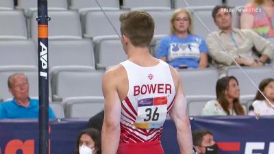 Allan Bower - High Bar, Univ of Oklahoma - 2021 US Championships Senior Competition International Broadcast