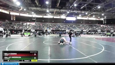 120 lbs Cons. Round 4 - Bella Eddins, Grace vs Pallas Anderson, Wasatch