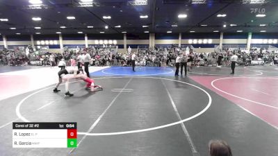 102 lbs Consi Of 32 #2 - Ryan Lopez, EL Paso Sundevils vs Robert Garcia, Mayfair HS