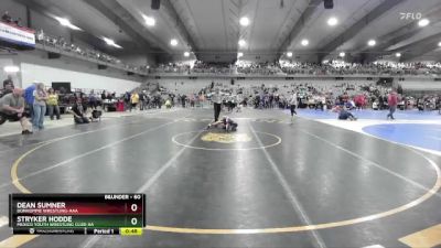 60 lbs Cons. Round 2 - Stryker Hodde, Mexico Youth Wrestling Club-AA vs Dean Sumner, Bonhomme Wrestling-AAA 