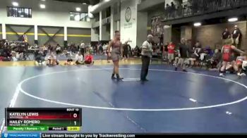 170 lbs Round 4 (6 Team) - Katelyn Lewis, Wisconsin vs Hailey Romero, Missouri Gold