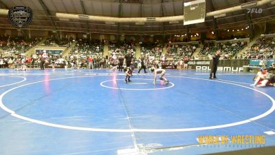 60 lbs Consi Of 8 #2 - Nauz Newell, Smith County Wrestling Club vs Yahkim Allen, SlyFox Wrestling Academy