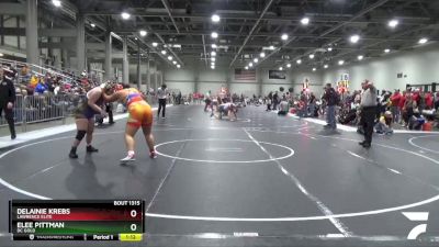 235 lbs Semifinal - Delainie Krebs, Lawrence Elite vs Elee Pittman, DC Gold