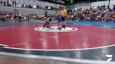 69-79 lbs Semifinal - Aubree Thompson, Combative Sports vs Fiona Guisinger, Tinley Park Bulldogs WC