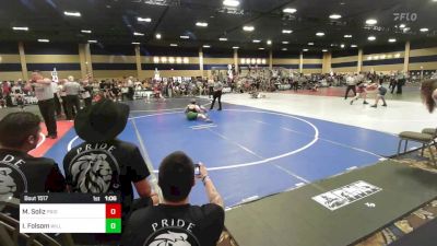 130 lbs Rr Rnd 4 - Mario Soliz, Pride WC vs Iziah Folsom, Willits Grapplin Pack