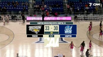 Replay: Towson vs Hampton | Feb 19 @ 2 PM