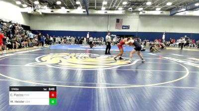 174 lbs Consi Of 8 #1 - Chris Piazza, Stevens vs Magnus Heisler, Southern Maine