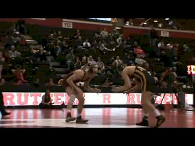 165 lbs match Ross Tice Kent vs. Cody Yohn Minn