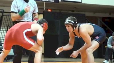 133 lbs match Logan Stieber Ohio State vs. Ridge Kiley Nebraska