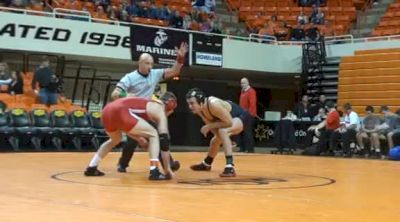 174 lbs match Nick Heflin Ohio State vs. Tyler Koehn Nebraska