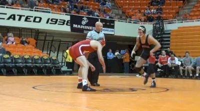 184 lbs match CJ Magrum Ohio State vs. Josh Ihnen Nebraska