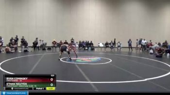 123 lbs Quarters & 1st Wb (16 Team) - Ethan Nguyen, FordDynasty Wrestling Club vs Ryan Cominsky, Eagle Empire