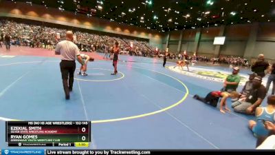 132-145 lbs Round 2 - Ezekial Smith, Silver State Wrestling Academy vs Ryan Gomes, Greenwave Youth Wrestling Club