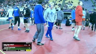 125 lbs Placement (4 Team) - Andrew Punzalan, Wabash vs Brady Koontz, Dubuque