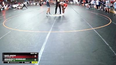 140 lbs Champ. Round 2 - Brendan P. Rodriguez, Eagle Empire vs Nate Askew, Baylor WC