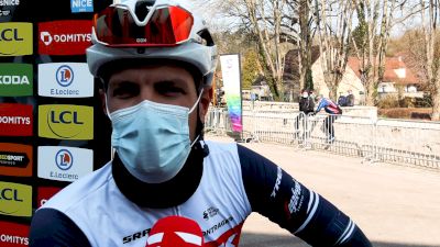 Jasper Stuyven Explains Fighting For Paris-Nice Sprint 1