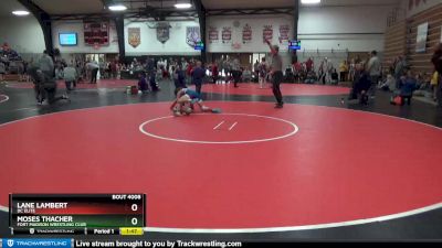 4 lbs Round 1 - Lane Lambert, DC Elite vs Moses Thacher, Fort Madison Wrestling Club