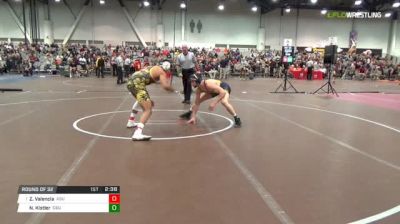 174 lbs Round of 32 - Zahid Valencia, Arizona State vs Nolan Kistler, California Baptist Universtiy