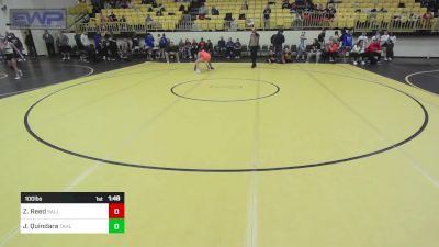 100 lbs Rr Rnd 1 - Zoie Reed, Sallisaw HS vs Jane Ericka Quindara, Tahlequah Girls HS