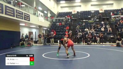 149 lbs Consi Of 8 #2 - Matthew Arias, Fresno City vs Dorian Parker, Palomar