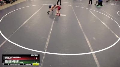 77 lbs Quarterfinal - Kade McNamara, Minnesota vs Rocco Iverson, Blaine Wrestling Association