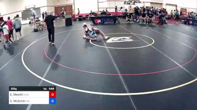 62 kg Cons 8 #1 - Elijah Blewitt, Sebolt Wrestling Academy vs Clayton McGuire, Avalanche Wrestling Association