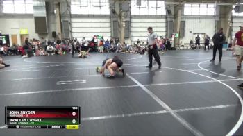 100 lbs Round 3 (6 Team) - Bradley Caygill, Daniel Cormier vs John Snyder, Warhawks