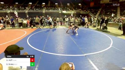 101 lbs Rr Rnd 4 - AuBree Hoff, Team Montana vs Sydney Drake, Helena WC