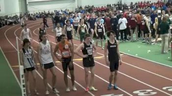 BU Valentine Invitational 2012 - Men's mile fast heat (Peters, Gagnon, Novak)