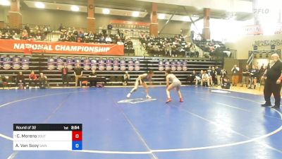 123 lbs Round Of 32 - Carolina Moreno, Southern Oregon vs Alisha Van Scoy, Saint Mary