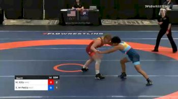 62 kg Final - Macey Kilty, Team Winchester vs Xochitl Mota-Pettis, Team Mensah Stock