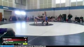 90 lbs Round 1 (4 Team) - Xiaver Toth, Penn vs Jacoby Moore, Hobart