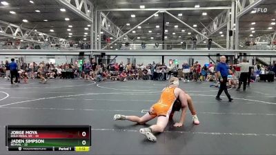 175 lbs Semis (4 Team) - Jorge Moya, Gold Medal WC vs Jaden Simpson, Revival