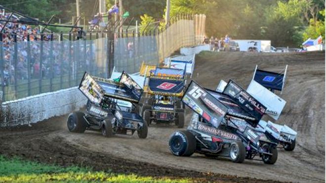 Lucas Oil American Sprint Car Series Opens Season At Devil's Bowl Speedway