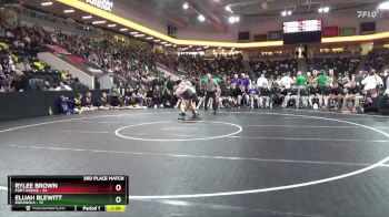 144 lbs Finals (1st & 3rd) - Rylee Brown, Fort Dodge vs Elijah Blewitt, Indianola