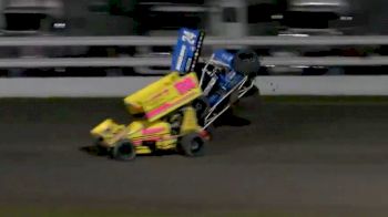 Garet Williamson Feature Flip | Lucas Oil ASCS Friday at Devil's Bowl