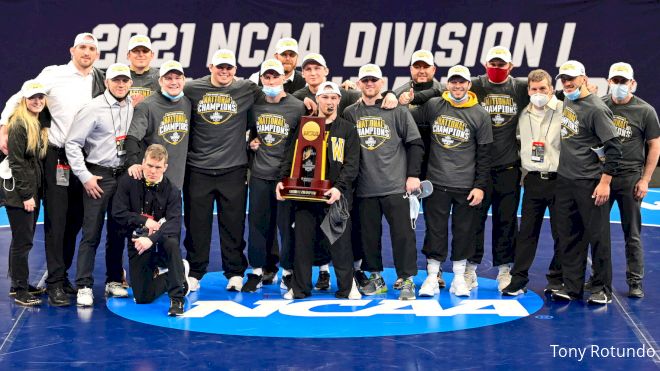 Iowa Wins, PSU Second With Four Champs