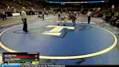 Quarterfinal - Zach Protaskey, Elkhorn North vs Victor Isele, Northwest