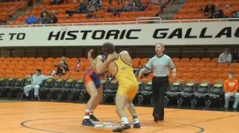 174 lbs match Levi Clemmons Tenn Chat vs. Scott Bacon Boise State