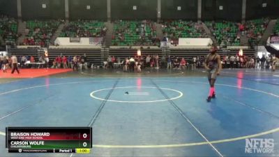 1A-4A 120 Cons. Round 1 - Carson Wolfe, Childersburg vs Braison Howard, West End High School