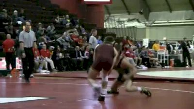 133 lbs match Nathan McCormick Mizz vs. Chris Dardanes Minn