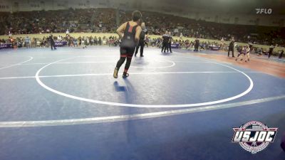 110 lbs Quarterfinal - Jaxson Se, F-5 Grappling vs Jagger Leavitt, Ponca City Wildcat Wrestling