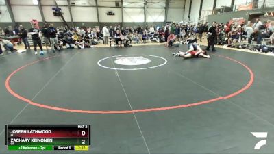 138 lbs Quarterfinal - Joseph Lathwood, HI vs Zachary Keinonen, OR