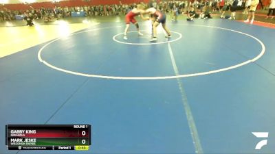 177-178 lbs Round 1 - Gabby King, Indianola vs Mark Jeske, Wisconsin Rapids