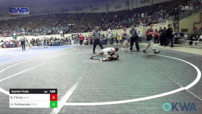 62 lbs Quarterfinal - Breea Florez, Sperry Wrestling Club vs Haven Pohlsander, Prodigy Elite Wrestling