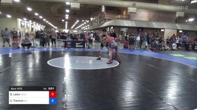 60 kg Cons 16 #1 - Santana Leon, Colorado vs Cody Trevino, Big Game Wrestling Club